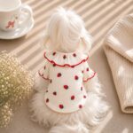 Μπλουζάκι Σκύλου με Βολάν – Strawberry Ruffle - Image 2