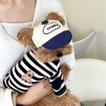 Ριγέ Teddy Μπλουζάκι – Μαύρο