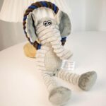 Elephant Rope Toy – Λούτρινο Παιχνίδι Ελεφαντάκι με Σχοινί για Σκύλους