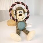 Monkey Rope Toy – Λούτρινο Παιχνίδι Μαϊμουδάκι με Σχοινί για Σκύλους