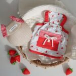 Strawberry Summer Set – Φορεματάκι & Καπελάκι για Σκύλους