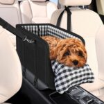 Premium Κάθισμα Αυτοκινήτου για Σκύλους & Γάτες Vichy Black | Dogmama