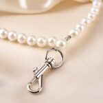 Πολυτελές Λουρί Σκύλου με Πέρλες – Elegant Pearl Dog Leash - Image 3