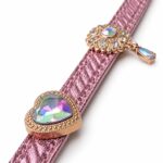 Premium Περιλαίμιο Σκύλου Princess Sparkle Ροζ με Κρύσταλλα - Image 4