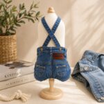 Τζιν Σαλοπέτα Σκύλου Denim Fashion | Ολόσωμο Ρούχο για Σκύλους