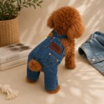 Τζιν Σαλοπέτα Σκύλου Denim Fashion | Ολόσωμο Ρούχο για Σκύλους - Image 3