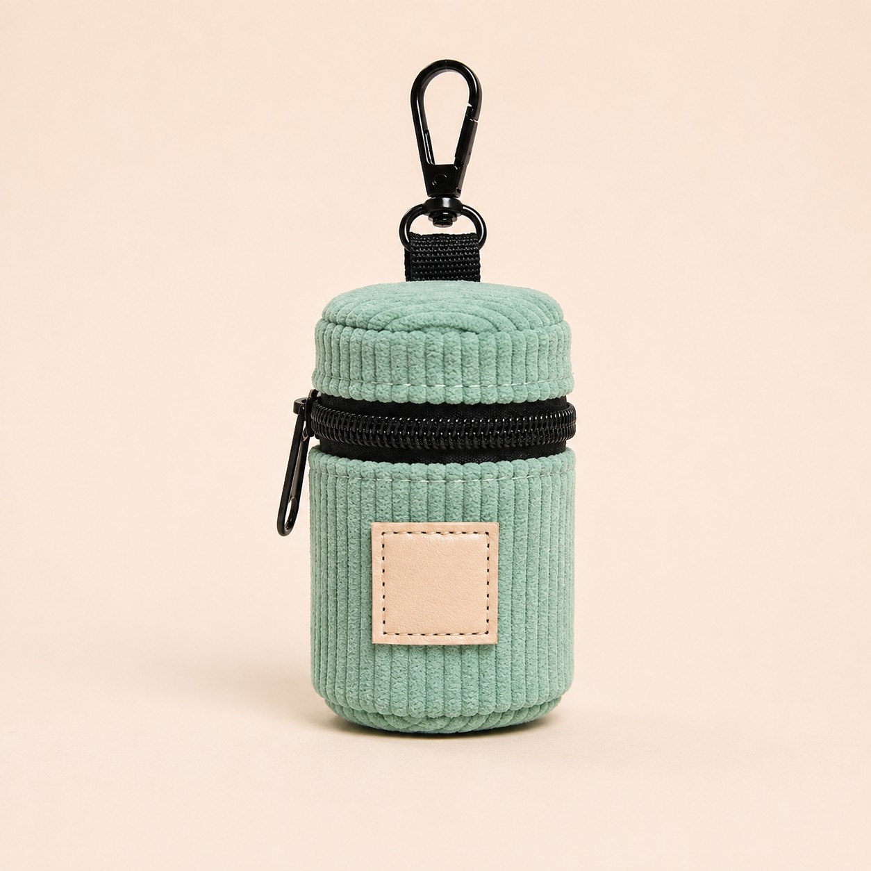 Θήκη για Σακουλάκια Βόλτας Corduroy – Mint - Image 1
