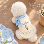 Μπλουζάκι Σκύλου με Φουλάρι – Gelato Blue - Image 2